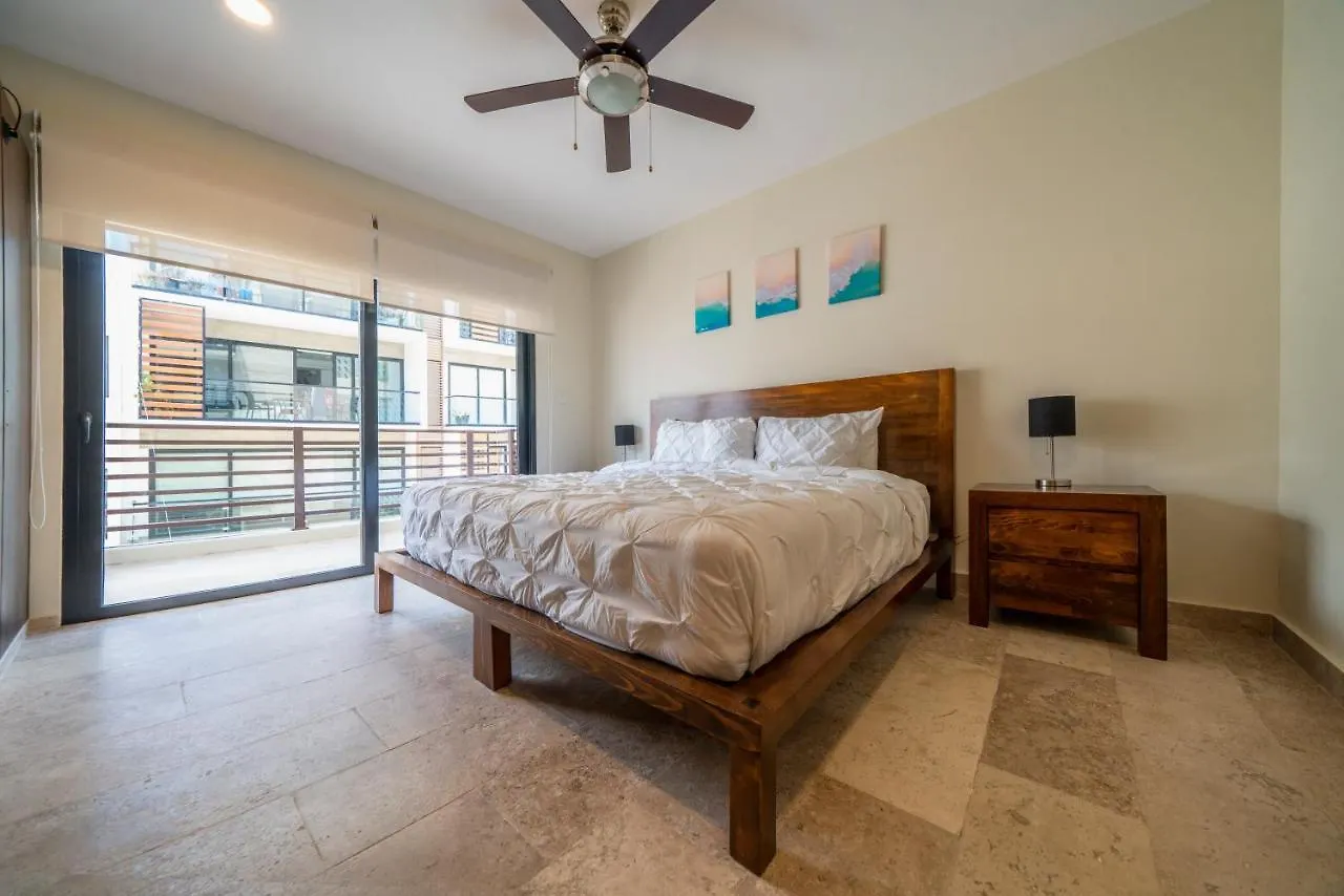 Apartment Rooftop With Ocean Views - 2 Bedrooms With Pool - At Arenis Condos 309 Playa del Carmen Mexico