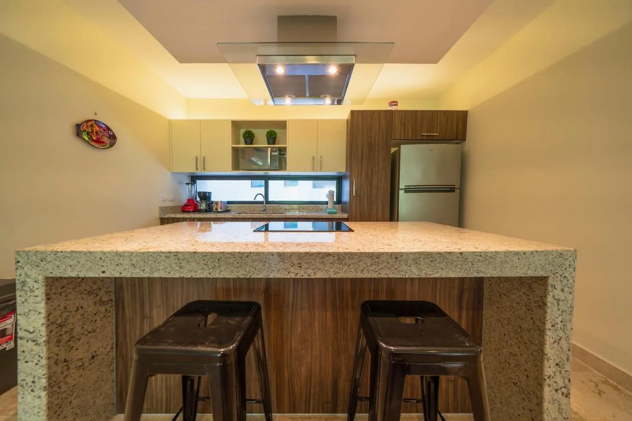 Rooftop With Ocean Views - 2 Bedrooms With Pool - At Arenis Condos 309 Playa del Carmen 0*,